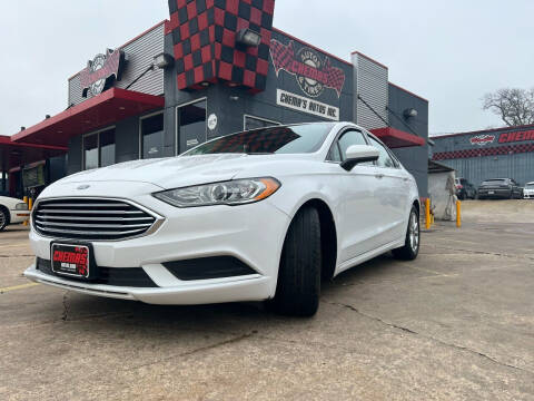 2017 Ford Fusion for sale at Chema's Autos & Tires in Tyler TX