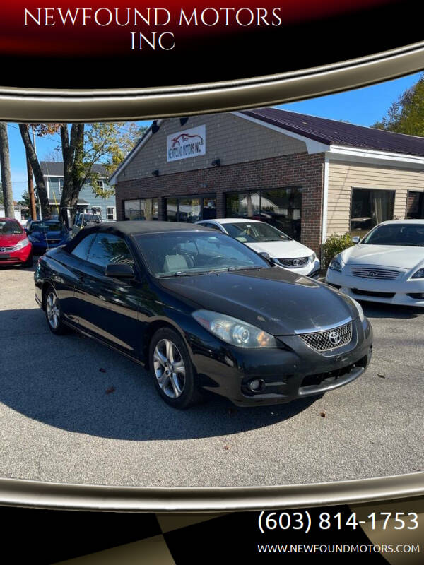 2007 Toyota Camry Solara for sale at NEWFOUND MOTORS INC in Seabrook NH