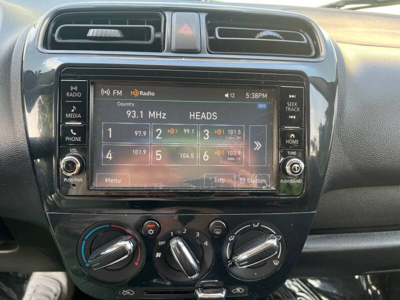 2018 Mitsubishi Mirage ES