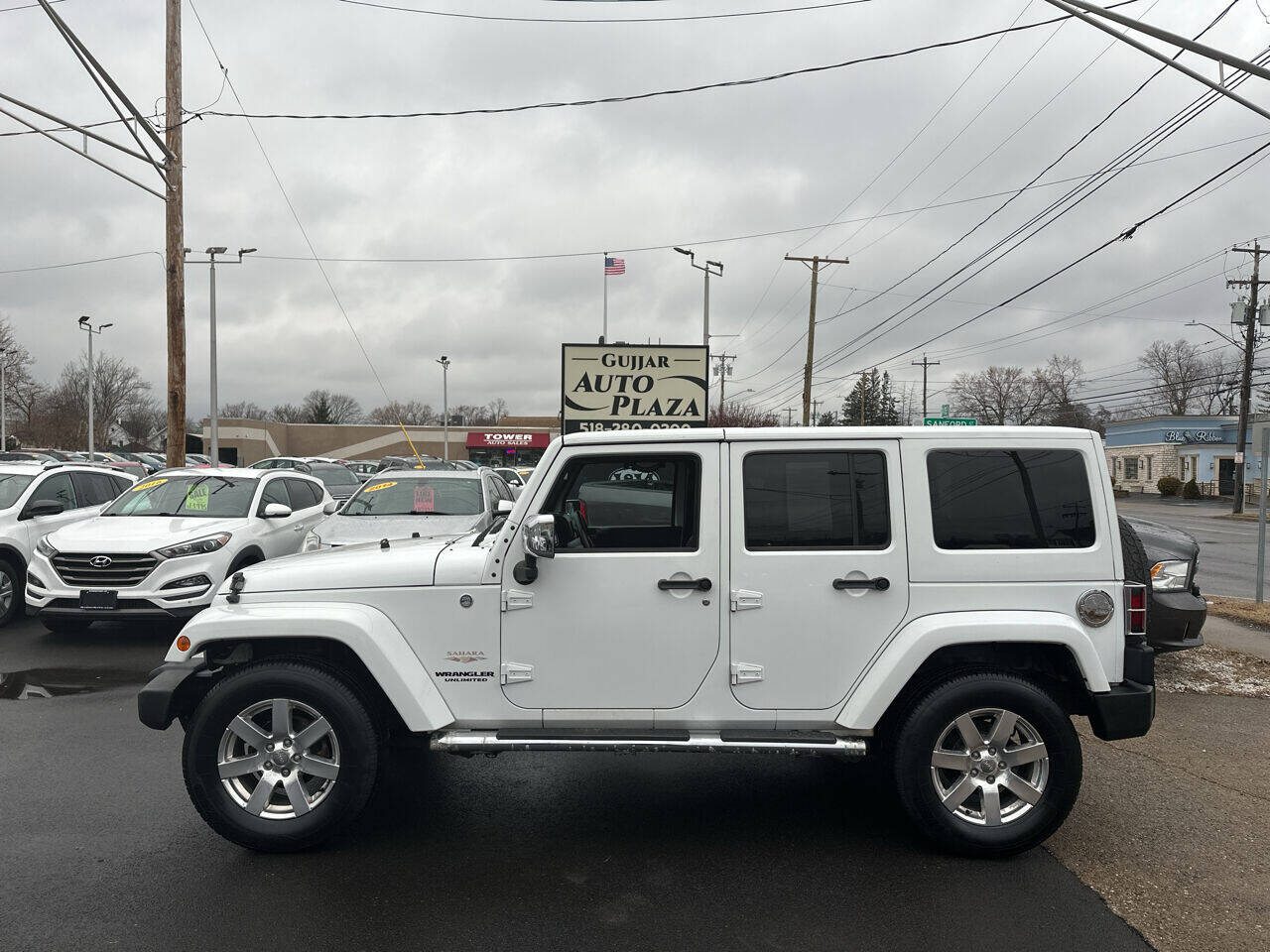 2012 Jeep Wrangler Unlimited for sale at Gujjar Auto Plaza Inc in Schenectady, NY