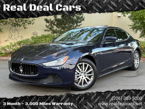 2014 Maserati Ghibli S Q4