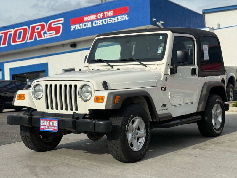 2005 Jeep Wrangler for sale at Discount Motors in Pueblo CO