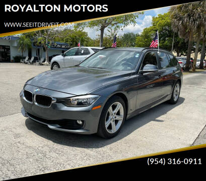 2014 BMW 3 Series for sale at ROYALTON MOTORS in Plantation FL