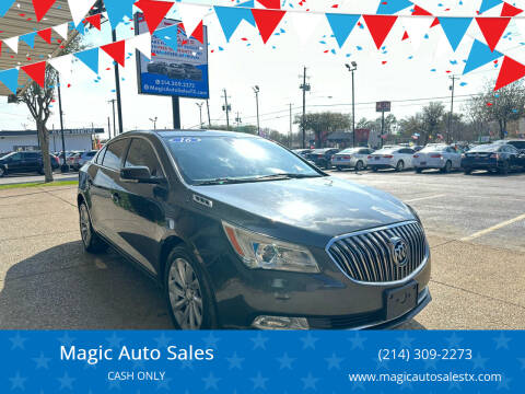 2016 Buick LaCrosse for sale at Magic Auto Sales in Dallas TX