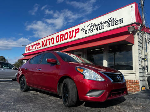 2017 Nissan Versa for sale at Unlimited Auto Group of Marietta in Marietta GA