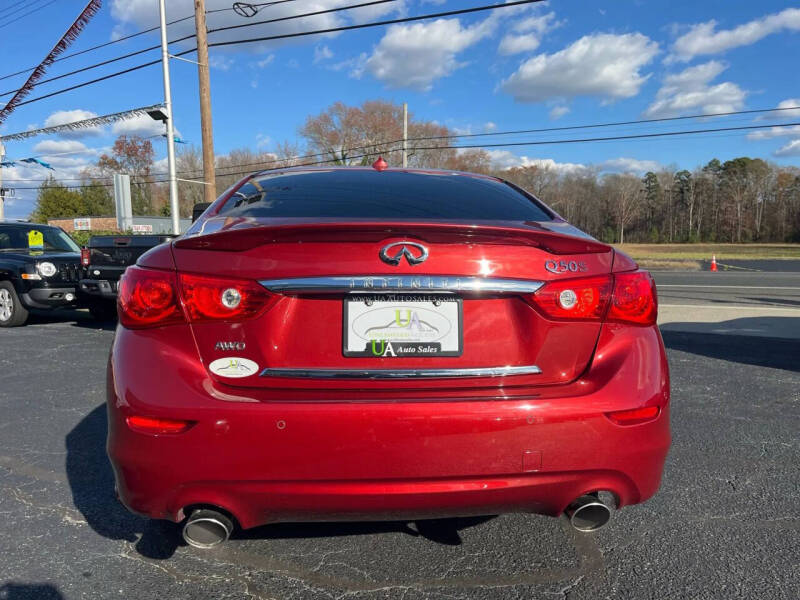 2016 Infiniti Q50 Red Sport 400