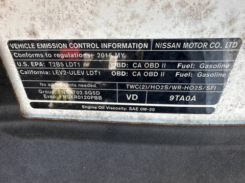 2015 Nissan Rogue SV