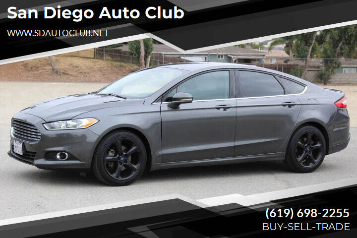 2016 Ford Fusion for sale at San Diego Auto Club in Spring Valley CA