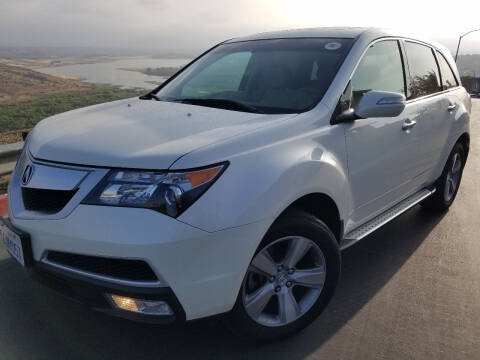 2010 Acura MDX for sale at Trini-D Auto Sales Center in San Diego CA