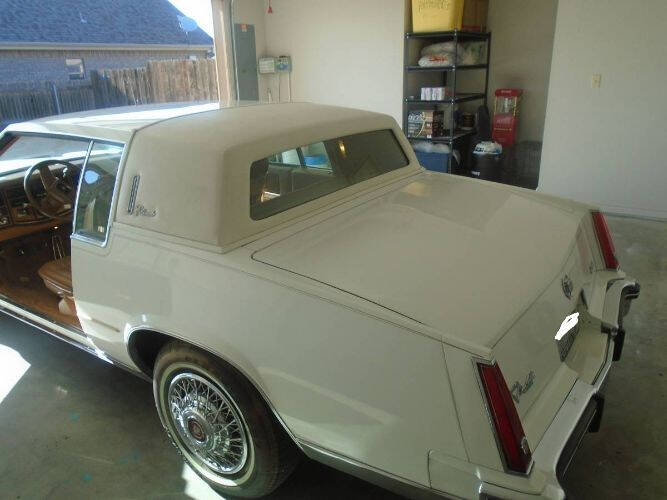 White 1984 Cadillac Eldorado Base 2dr Coupe 2