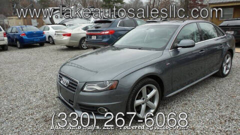 2012 Audi A4 for sale at Lake Auto Sales in Hartville OH