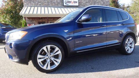 2011 BMW X3 for sale at Driven Pre-Owned in Lenoir NC