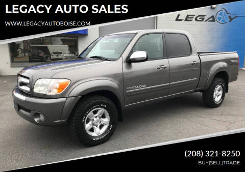 2005 Toyota Tundra for sale at LEGACY AUTO SALES in Boise ID