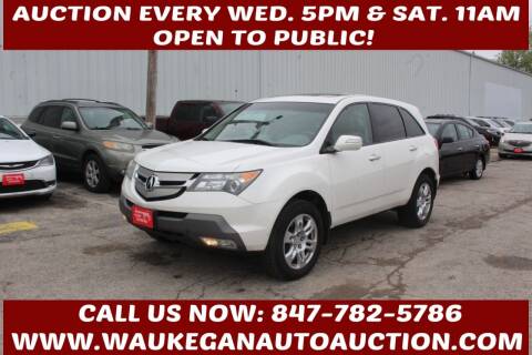 2009 Acura MDX for sale at Waukegan Auto Auction in Waukegan IL