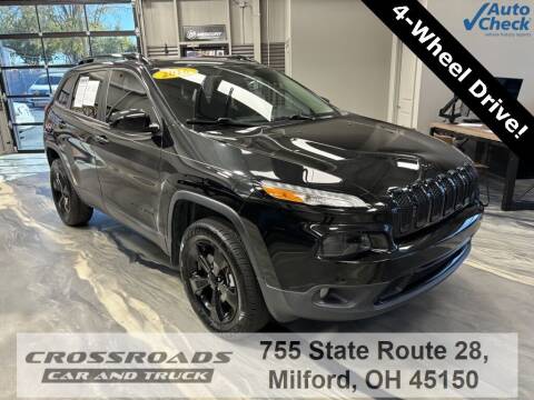 2016 Jeep Cherokee for sale at Crossroads Car & Truck in Milford OH