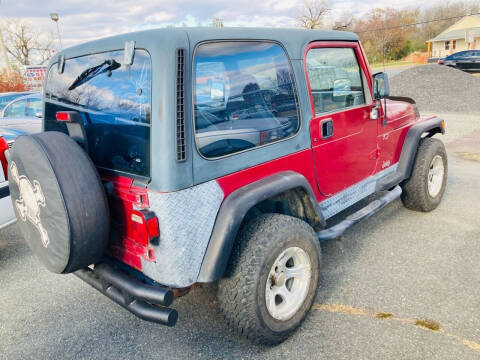 1998 Jeep Wrangler SE