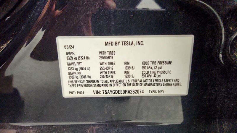 2024 Tesla Model Y Long Range