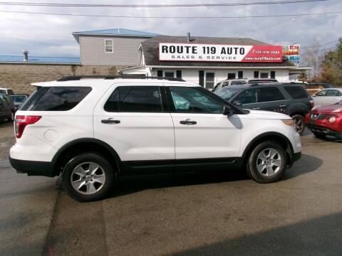 2013 Ford Explorer for sale at ROUTE 119 AUTO SALES & SVC in Homer City PA