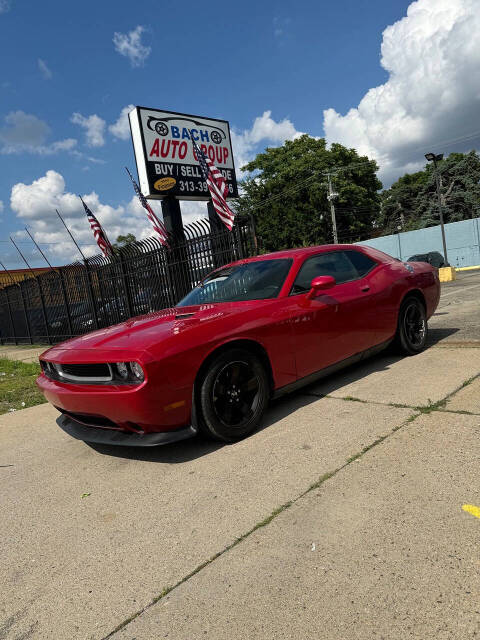 2012 Dodge Challenger for sale at BACH AUTO GROUP in Detroit, MI