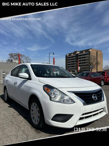 2019 Nissan Versa for sale at BIG MIKE AUTO SALES LLC in Lincoln Park MI