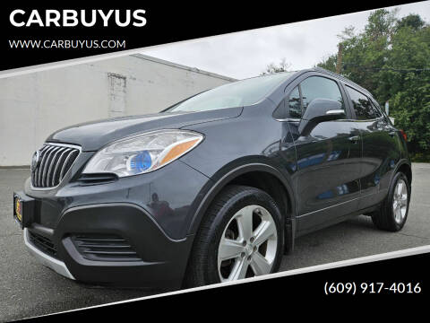 2016 Buick Encore for sale at CARBUYUS in Ewing NJ