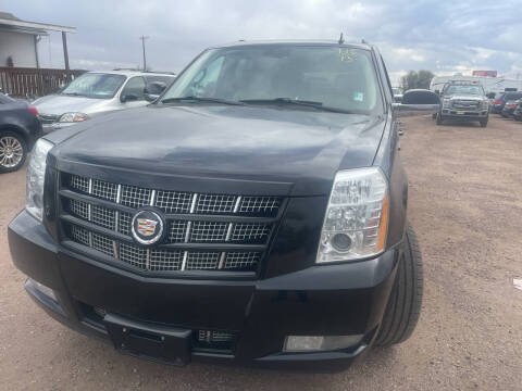 2013 Cadillac Escalade ESV for sale at PYRAMID MOTORS - Fountain Lot in Fountain CO