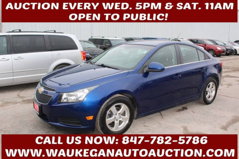 2012 Chevrolet Cruze for sale at Waukegan Auto Auction in Waukegan IL