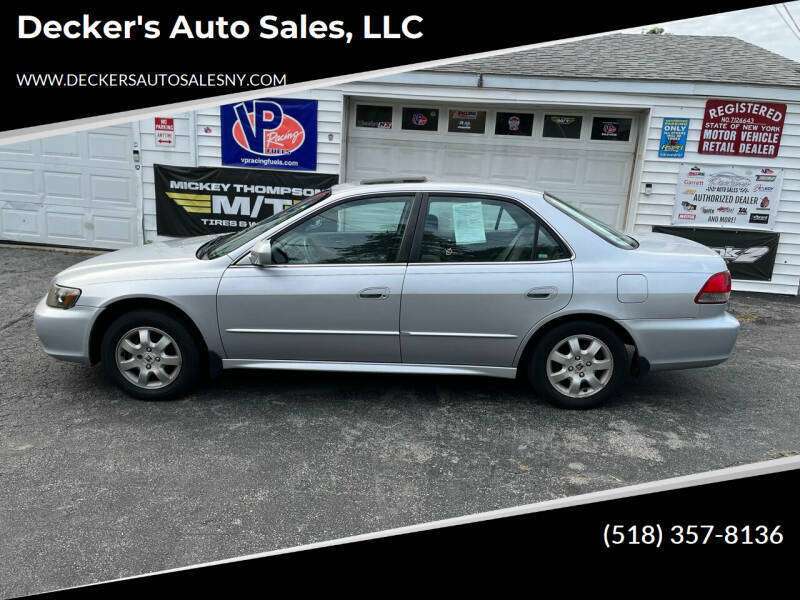 2002 Honda Accord for sale at Decker's Auto Sales, LLC in Schenectady NY
