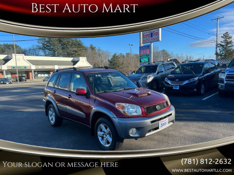 2005 Toyota RAV4 for sale at Best Auto Mart in Weymouth MA