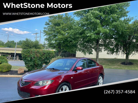 2008 Mazda MAZDA3 for sale at WhetStone Motors in Bensalem PA