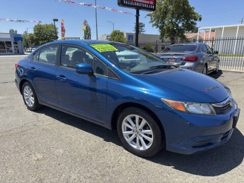 2012 Honda Civic for sale at Vallejo Motors in Vallejo CA
