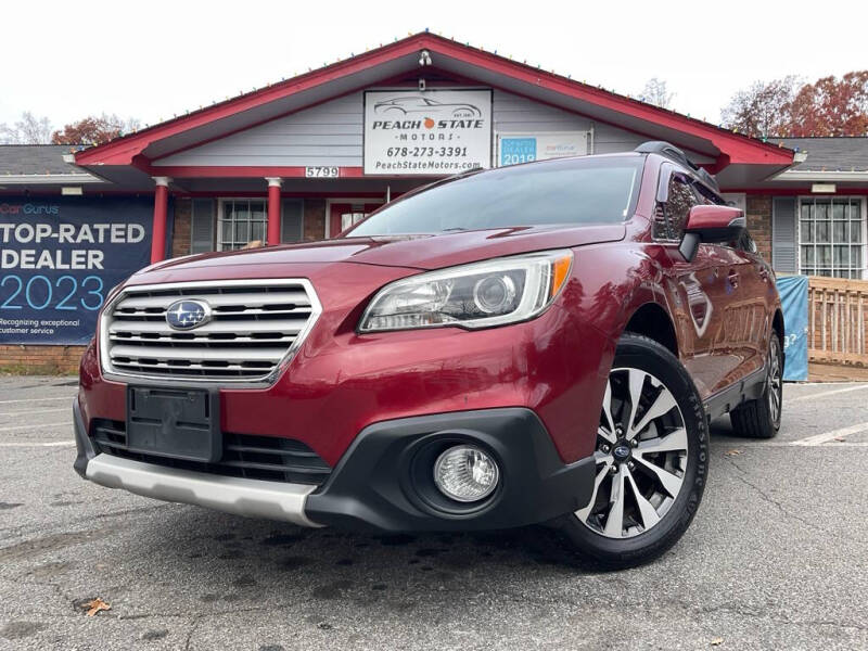 2016 Subaru Outback for sale at Peach State Motors Inc in Acworth GA