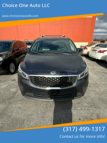 2015 Kia Sedona for sale at Choice One Auto LLC in Beech Grove IN