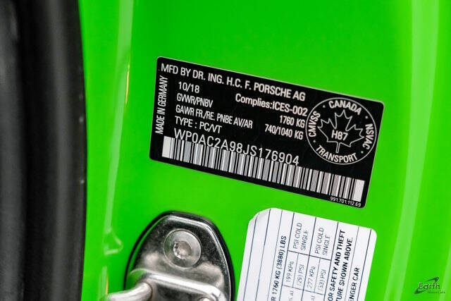 2018 Porsche 911 GT3