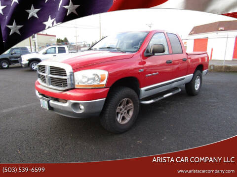 2006 Dodge Ram 1500 for sale at ARISTA CAR COMPANY LLC in Portland OR