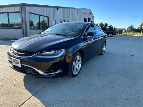 2015 Chrysler 200 for sale at BERG AUTO MALL & TRUCKING INC in Beresford SD