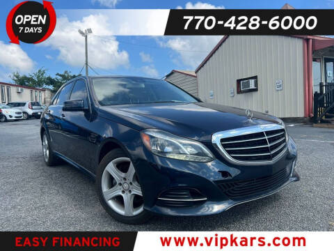 2014 Mercedes-Benz E-Class for sale at VIP Kars in Marietta GA