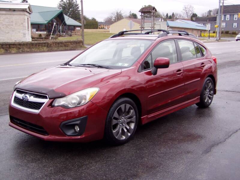 2012 Subaru Impreza for sale at The Autobahn Auto Sales & Service Inc. in Johnstown PA