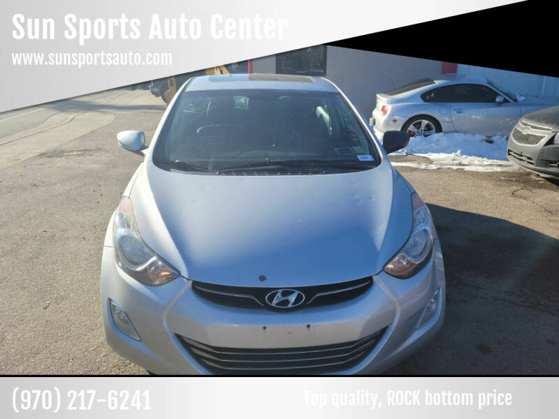 2012 Hyundai Elantra for sale at Sun Sports Auto Center in Loveland CO