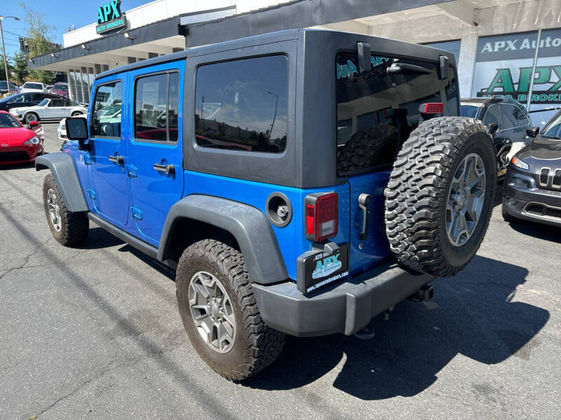 Used 2016 Jeep Wrangler Unlimited Rubicon with VIN 1C4BJWFG6GL202802 for sale in Edmonds, WA