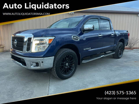 2017 Nissan Titan for sale at Auto Liquidators in Bluff City TN