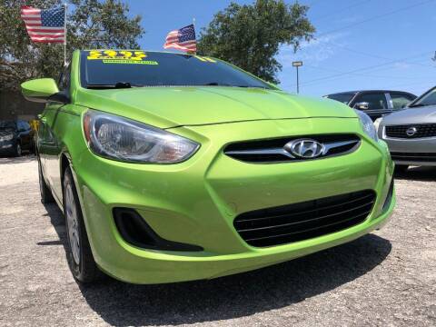 2013 Hyundai Accent for sale at AFFORDABLE AUTO SALES OF STUART in Stuart FL