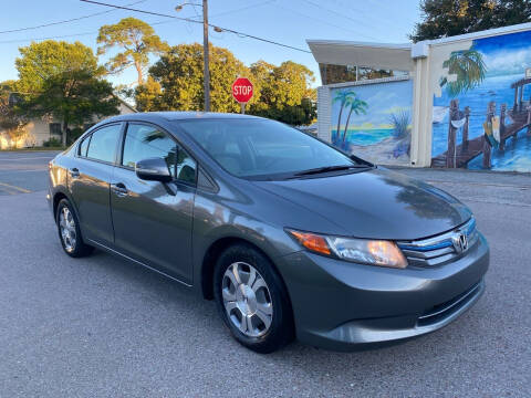 2012 Honda Civic for sale at Asap Motors Inc in Fort Walton Beach FL