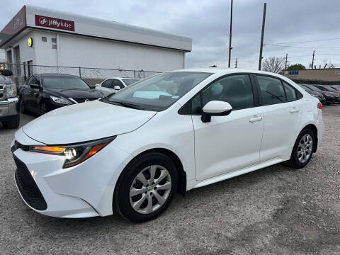 2020 Toyota Corolla for sale at HOUSTON SKY AUTO SALES in Houston TX