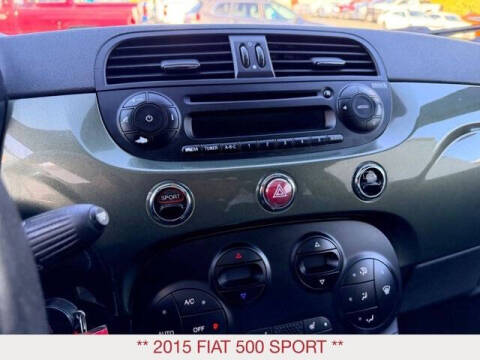 2015 FIAT 500 Sport