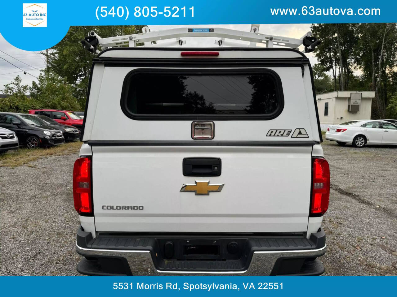 2016 Chevrolet Colorado for sale at 63 Auto Inc in Spotsylvania, VA