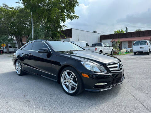 2012 Mercedes-Benz E-Class for sale at Florida Cool Cars in Fort Lauderdale FL