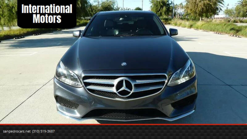 2014 Mercedes-Benz E-Class for sale at International Motors in San Pedro CA