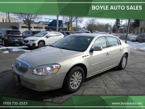 2007 Buick Lucerne for sale at Boyle Auto Sales in Appleton WI