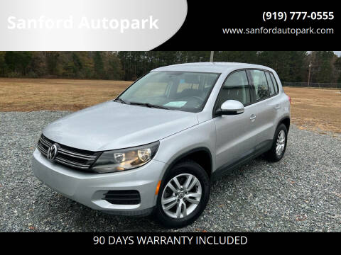 2014 Volkswagen Tiguan for sale at Sanford Autopark in Sanford NC